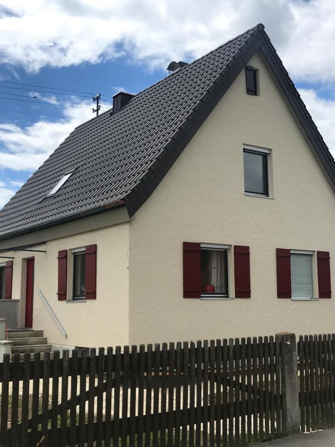 Ferienhaus Bei Lauingen, Mit Sauna Und Gartenlounge Veitriedhausen Esterno foto